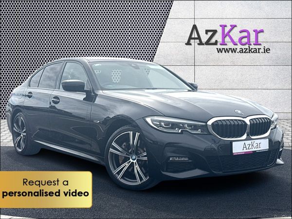 BMW 3-Series Saloon, Petrol Hybrid, 2022, Black