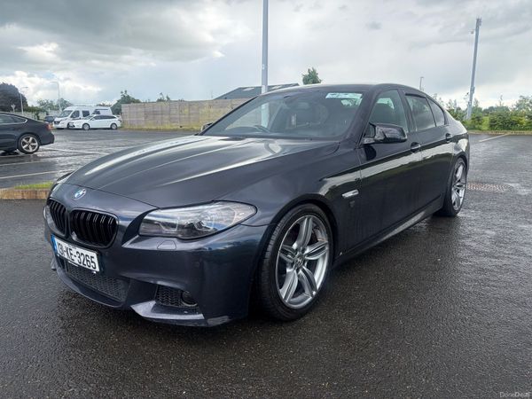 BMW 5-Series Saloon, Diesel, 2013, Black