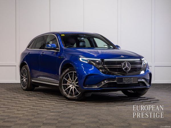 Mercedes-Benz EQC SUV, Electric, 2021, Blue