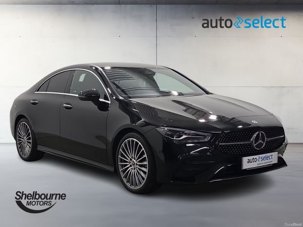 Mercedes-Benz CLA Coupe, Petrol Hybrid, 2023, Black