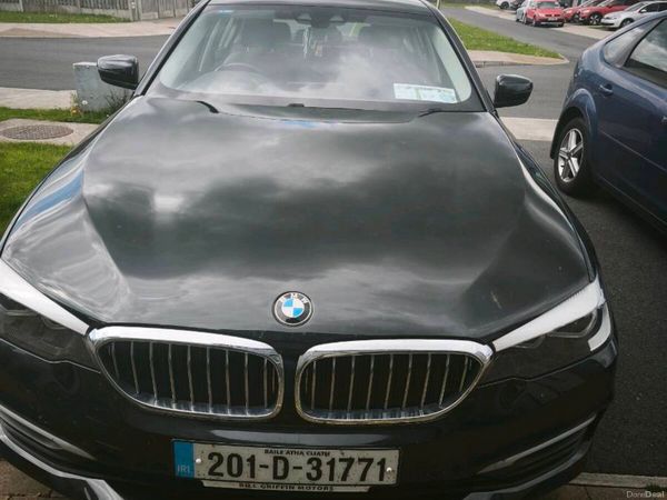 BMW 5-Series Saloon, Petrol Plug-in Hybrid, 2020, Black