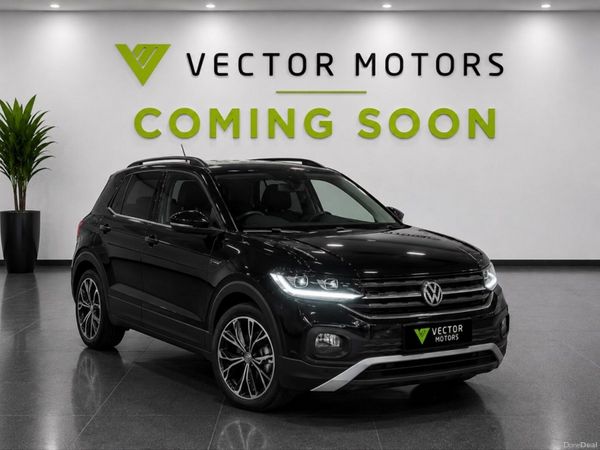 Volkswagen T-Cross SUV, Petrol, 2023, Black