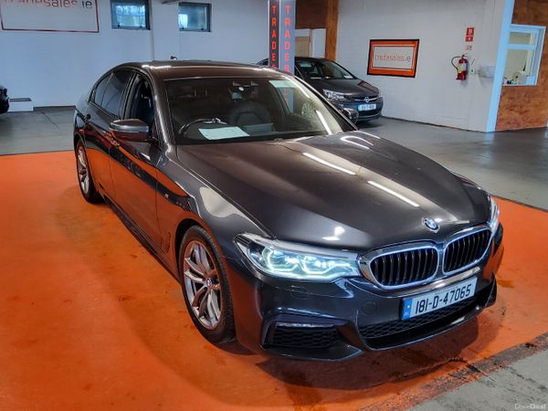 BMW 5-Series Saloon, Diesel, 2018, Grey