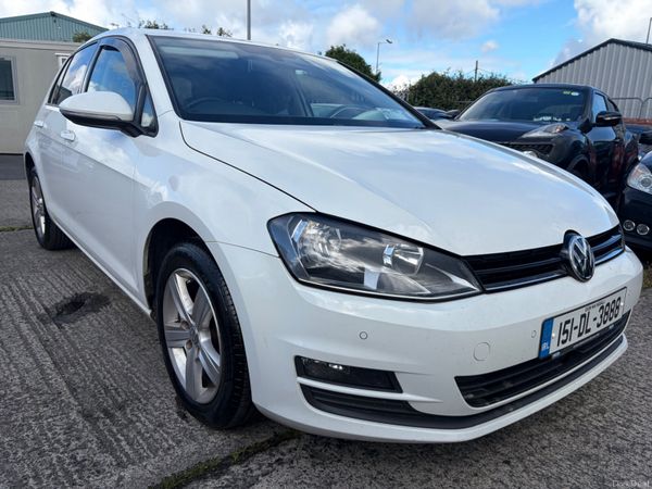 Volkswagen Golf Hatchback, Diesel, 2015, White
