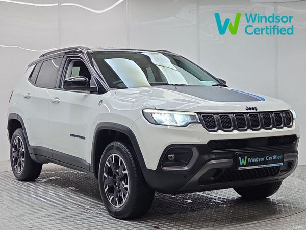 Jeep Compass SUV, Petrol Hybrid, 2023, White