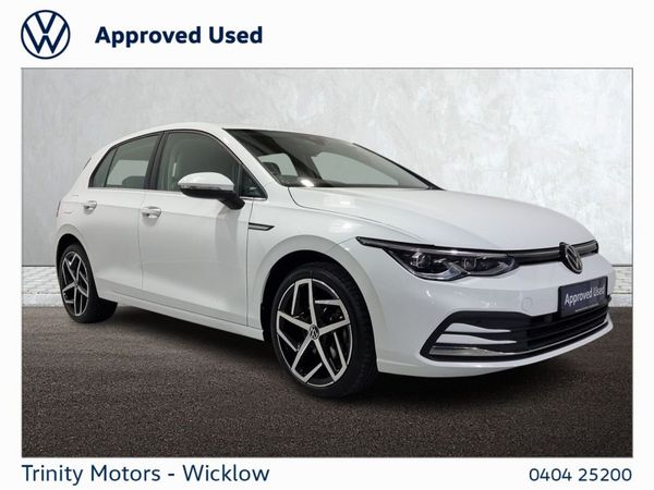Volkswagen Golf Estate, Petrol, 2021, White