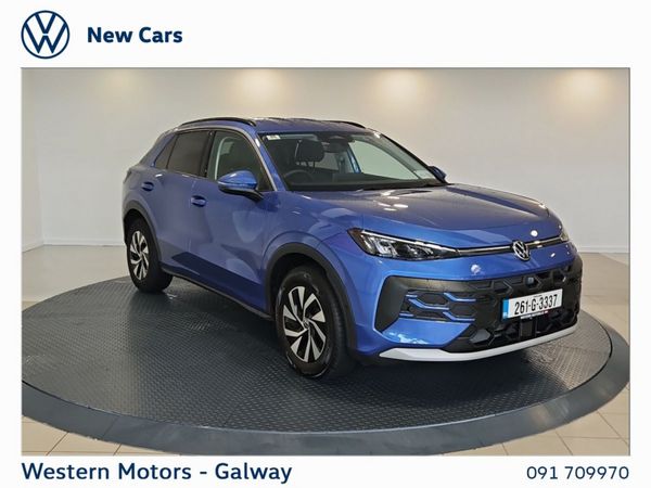 Volkswagen T-Roc SUV, Petrol, 2026, Blue