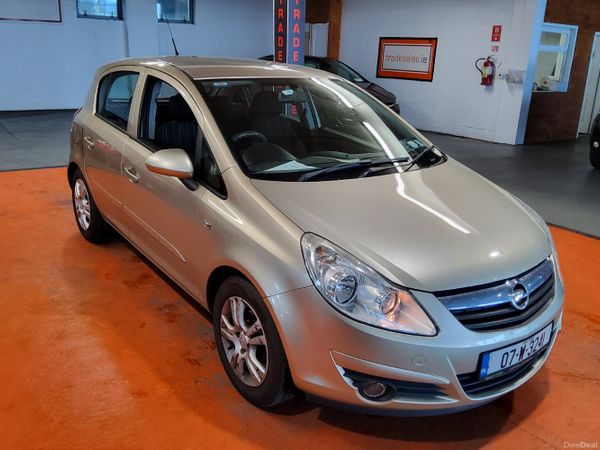 Opel Corsa Hatchback, Petrol, 2007, Silver
