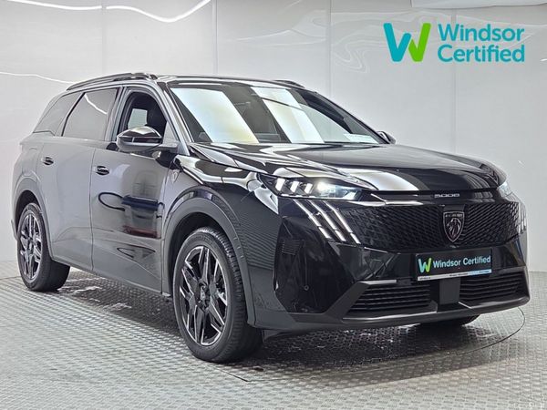 Peugeot 5008 SUV, Petrol Hybrid, 2025, Black