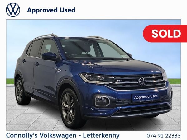 Volkswagen T-Cross SUV, Petrol, 2023, Blue