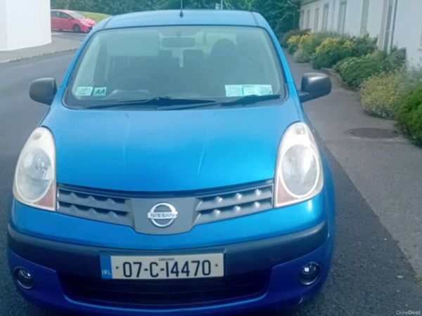 Nissan Note MPV, Petrol, 2007, Blue