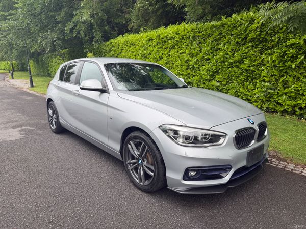 BMW 1-Series Hatchback, Diesel, 2017, Silver