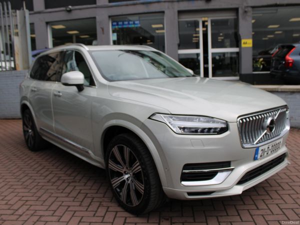 Volvo XC90 MPV, Petrol Plug-in Hybrid, 2021, Silver
