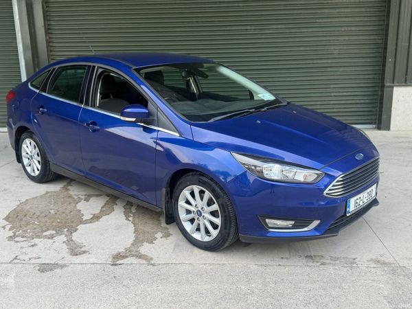 Ford Focus Saloon, Diesel, 2016, Blue