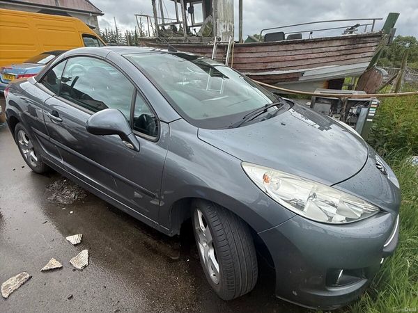 Peugeot 207 Convertible, Petrol, 2010, Grey