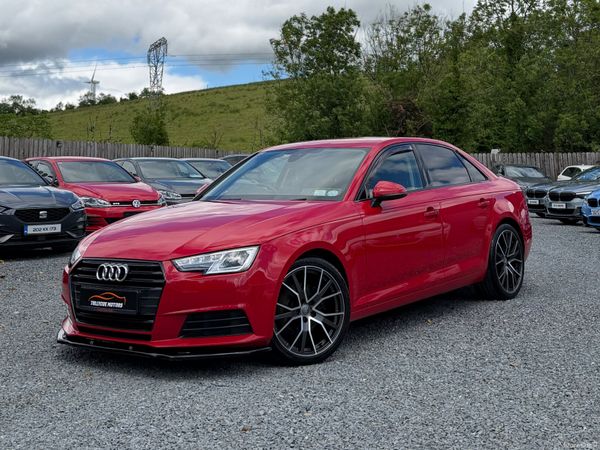 Audi A4 Saloon, Diesel, 2017, Red