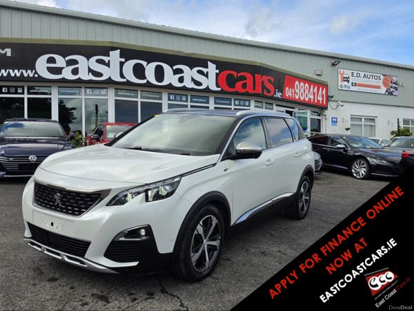 Peugeot 5008 MPV, Diesel, 2017, White