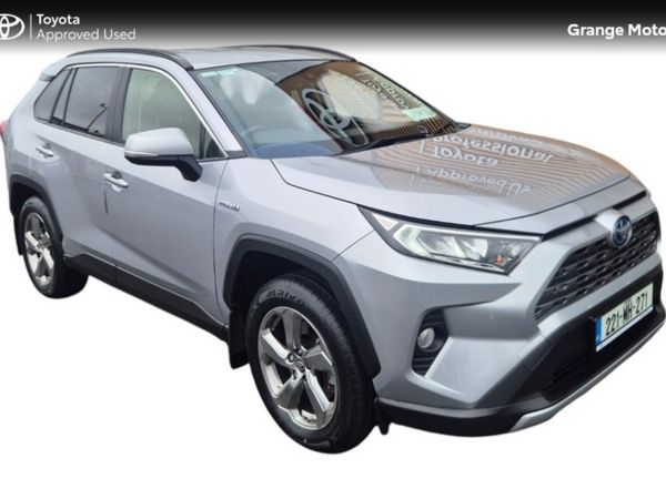 Toyota RAV4 SUV, Petrol Hybrid, 2022, Silver