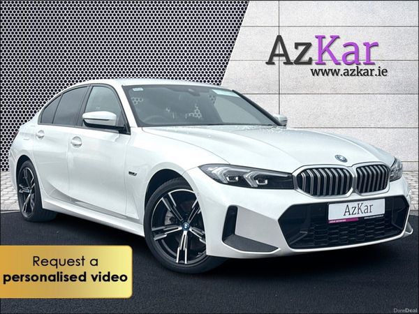 BMW 3-Series Saloon, Petrol Plug-in Hybrid, 2023, White