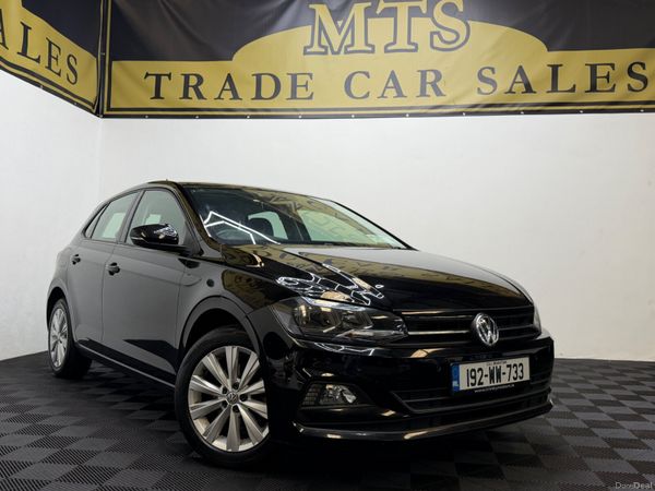 Volkswagen Polo Hatchback, Diesel, 2019, Black