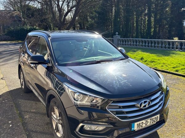 Hyundai Santa Fe SUV, Diesel, 2016, Black