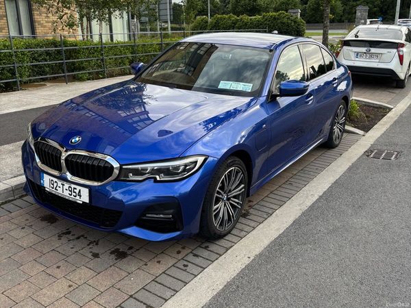 BMW 3-Series Saloon, Petrol Plug-in Hybrid, 2019, Blue