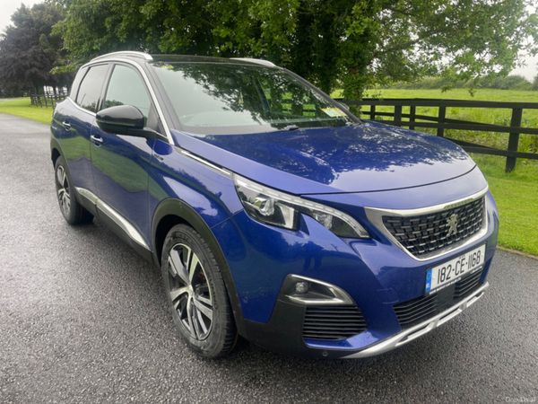 Peugeot 3008 MPV, Diesel, 2018, Blue
