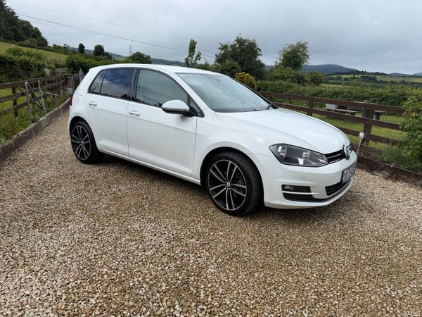 Volkswagen Golf Hatchback, Diesel, 2016, White