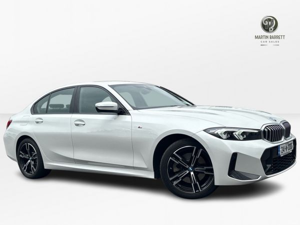 BMW 3-Series Saloon, Petrol Hybrid, 2024, White