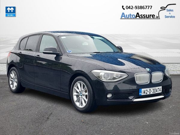BMW 1-Series Hatchback, Petrol, 2014, Black