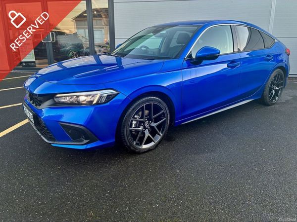 Honda Civic Hatchback, Petrol Hybrid, 2025, Blue