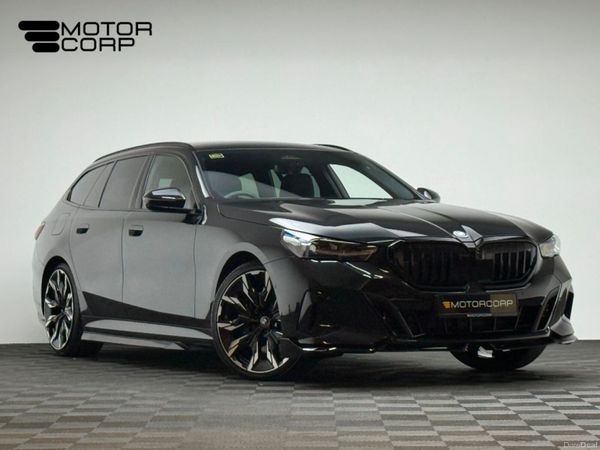 BMW 5-Series Estate, Petrol Plug-in Hybrid, 2026, Black