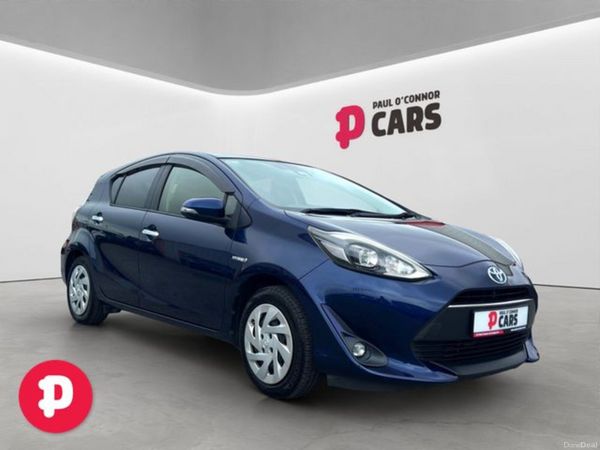 Toyota Aqua Hatchback, Petrol Hybrid, 2017, Blue