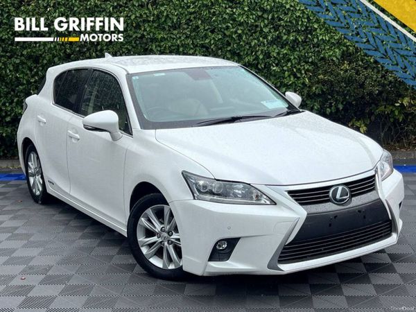 Lexus CT Hatchback, Petrol Hybrid, 2017, White
