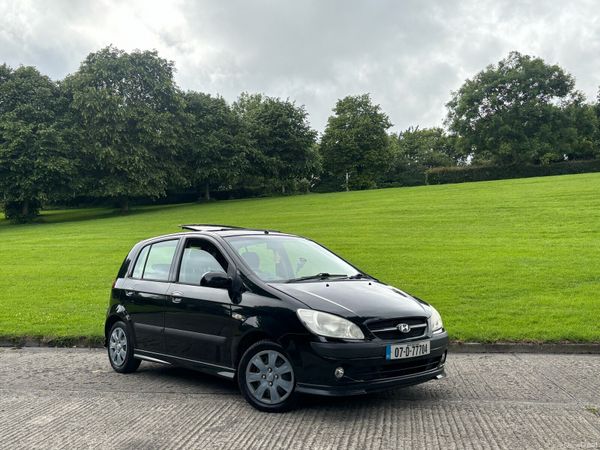 Hyundai Getz Hatchback, Petrol, 2007, Black