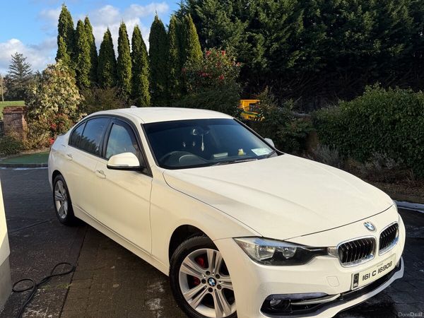 BMW 3-Series Saloon, Petrol, 2016, White