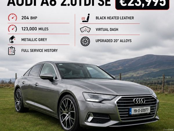 Audi A6 Saloon, Diesel, 2019, Grey