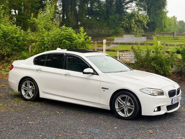 BMW 5-Series Saloon, Diesel, 2017, White