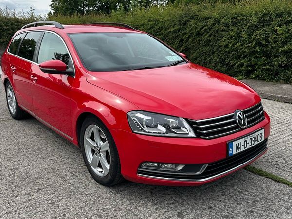 Volkswagen Passat Estate, Diesel, 2014, Red