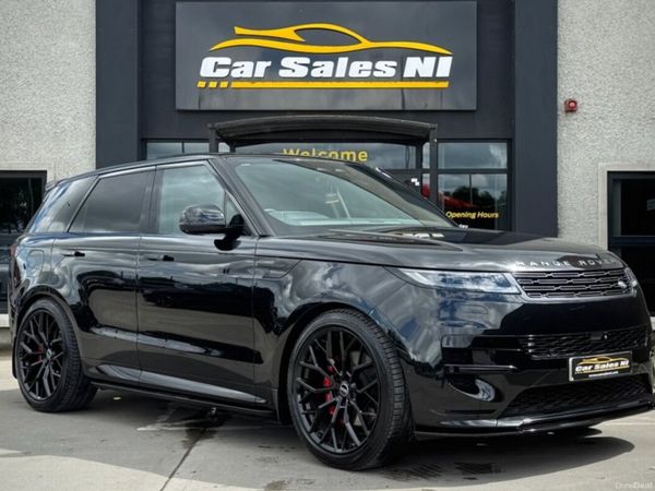 Land Rover Range Rover Sport SUV, Diesel Hybrid, 2024, Black