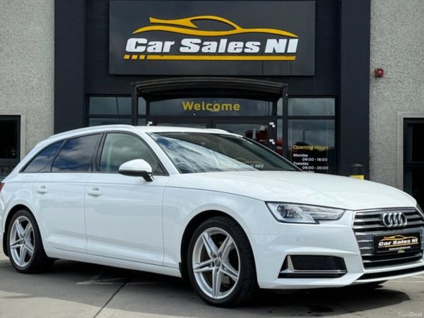 Audi A4 Estate, Diesel, 2019, White