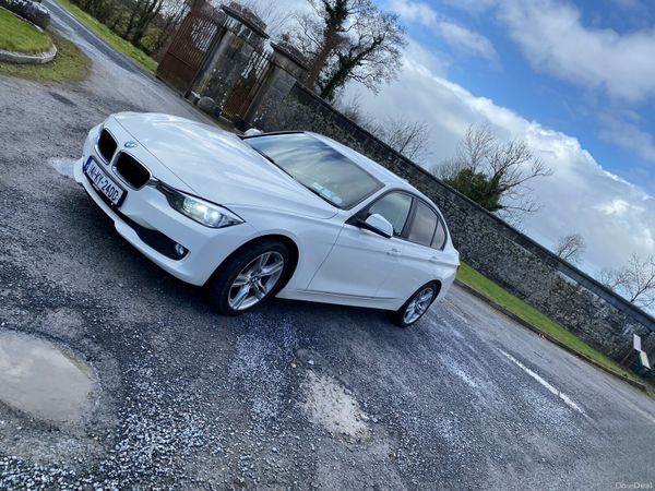 BMW 3-Series Saloon, Diesel, 2014, White