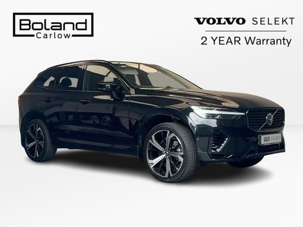 Volvo XC60 SUV, Petrol Plug-in Hybrid, 2024, Black