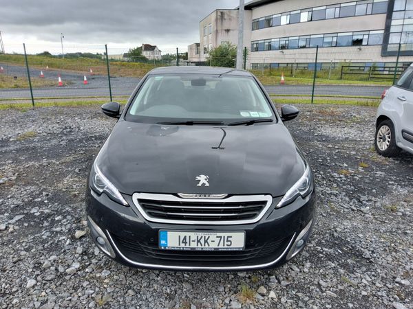 Peugeot 308 Hatchback, Diesel, 2014, Black