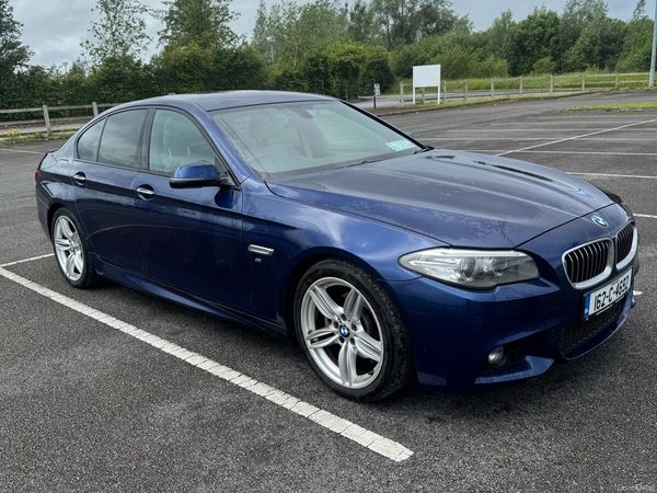 BMW 5-Series Saloon, Diesel, 2016, Blue
