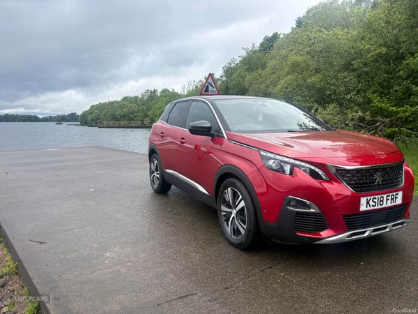 Peugeot 3008 SUV, Diesel, 2018, Red