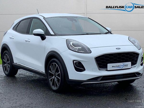 Ford Puma SUV, Petrol, 2023, White