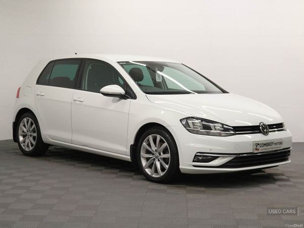 Volkswagen Golf Hatchback, Diesel, 2019, White