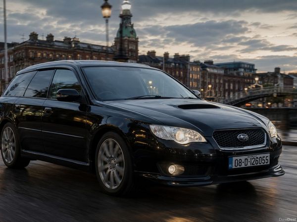 Subaru Legacy Estate, Petrol, 2008, Black