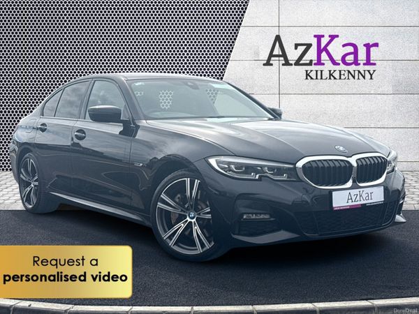 BMW 3-Series Saloon, Petrol Hybrid, 2022, Black